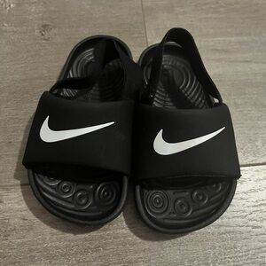 Black Nike Baby Sandals